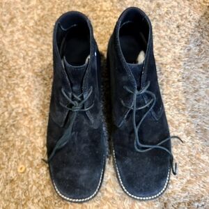 Cole Haan Black Suede  Chukka Boots Womes 8